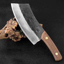 XITUO кованый кухонный нож шеф-повара традиционный зажим ручной работы стали нарезки мясные овощные многофункциональные мясные ножи из плакированной стали