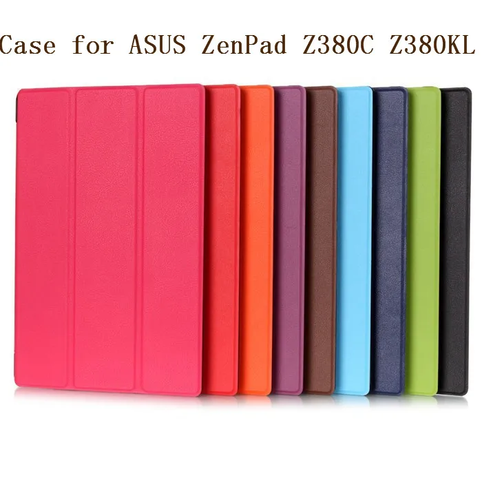 

Magnet Leather Cover Stand Case for Asus Zenpad 8.0 Z380 Z380C Z380KL Tablet + Screen Protectors + Stylus