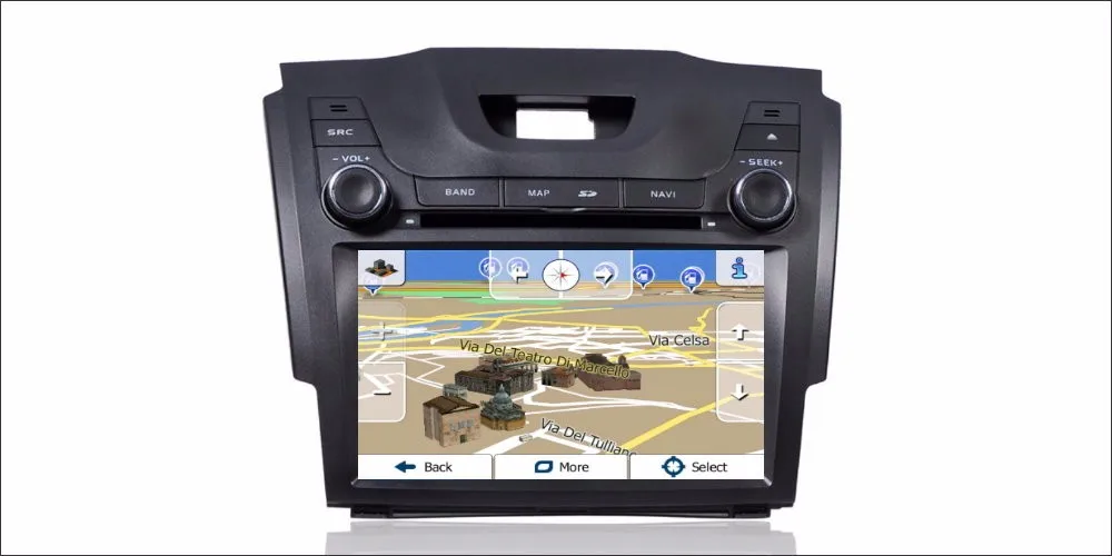 Top Liandlee Car Android Multimedia Stereo For Chevrolet Colorado / Grand Blazer Radio CD DVD Player GPS Navi Navigation Audio Video 16