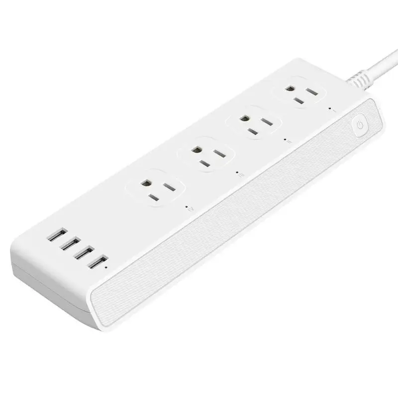 США Plug мощность разъем Wi-Fi Smart мощность полосы 4/3 AC разъем 4 порты usb приложение управление 100-240 В 10A разъем для Alexa эхо/Google Hom