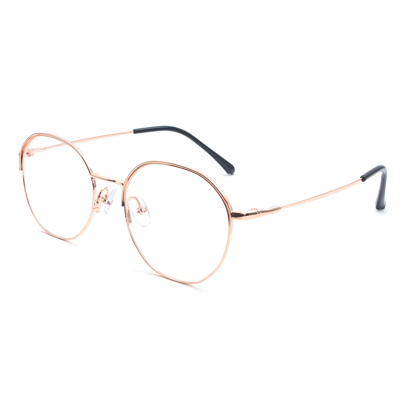 Reven Jate 80115, полная оправа, металлический сплав, оправа для очков для мужчин и женщин, оптические очки, оправа для очков, 4 цвета - Цвет оправы: Champaign