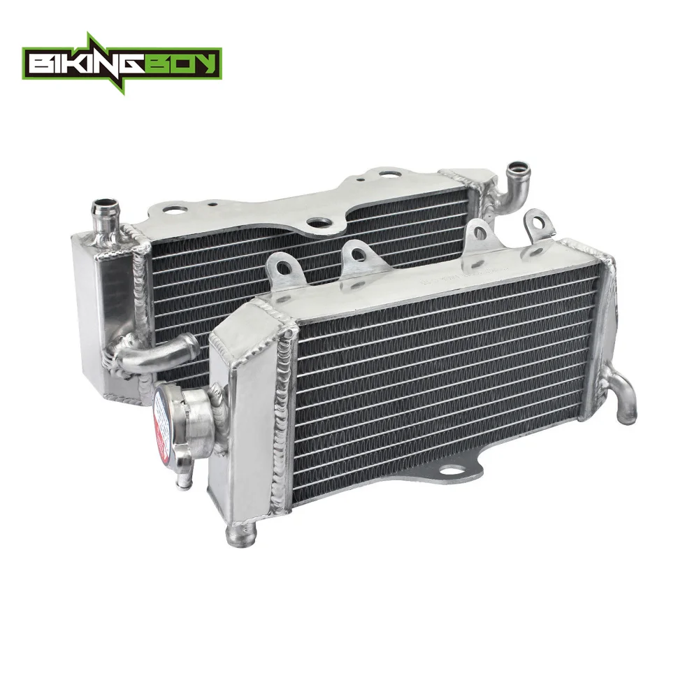 

BIKINGBOY Radiator Engine Cooling for Yamaha YZ 125 96-18 YZ250 02-18 WR 125 250 96 97 98 99 00 01 YZ250X 2016 2017 2018 Cooler