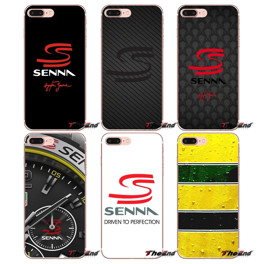 Чехол из ТПУ с логотипом Ayrton Senna Racing Art для Xiaomi Redmi 4 3 3S Pro Mi3 Mi4 Mi4i Mi4C Mi5 Mi5S Mi Max Note 2
