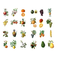 1 шт. свежие фрукты дерево Precut Декор корейский Precut украшения наклейки Настольный органайзер школьные принадлежности офисные аксессуары