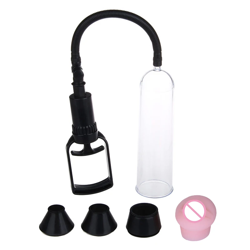 ABS Waterproof Penis Pumps Enlarger For Men Strong Entry Vibration Ultimate Pleasure For Men font b