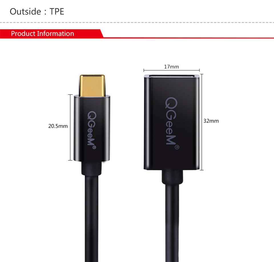 USB C OTG кабель адаптер USB 3,0 2,0 A папа к женскому кабель синхронизации данных адаптер для компьютера кабель OTG USB C