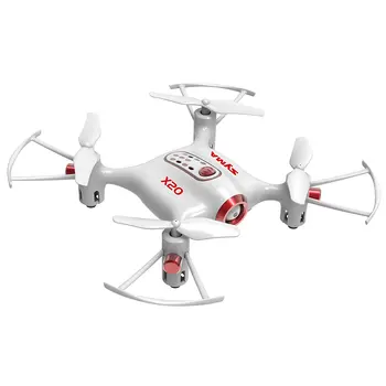 

Syma X20 Pocket Drone 2.4Ghz Remote Control Mini RC Quadcopter with Altitude Hold and One Key Take-off / Landing