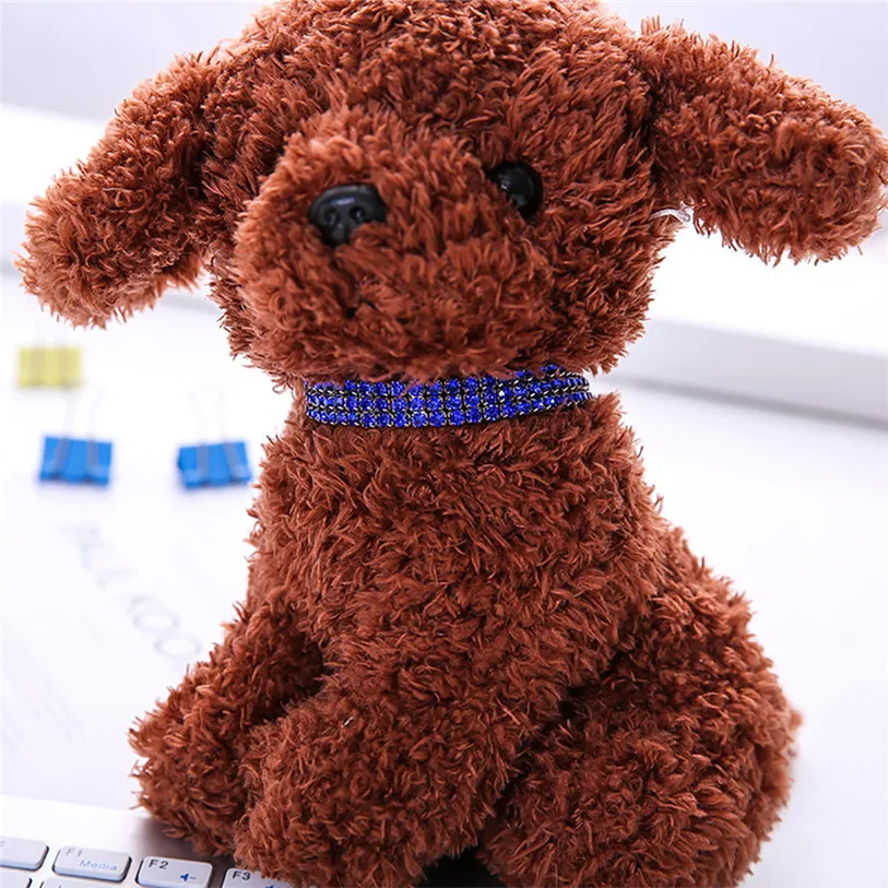 Full Rhinestone Chocker Dog Necklace Collar Pendant for Pet Puppy Small Dogs Cats Party Decor Dress Up Pet Supplies 40JA22 (10)