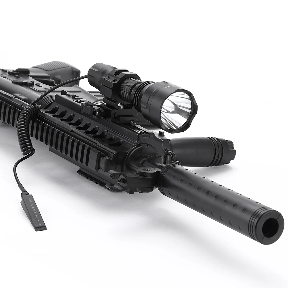 AloneFire CREE XM L2 T6 светодиодный C8 тактический фонарь для вспышки страйкбол прицел