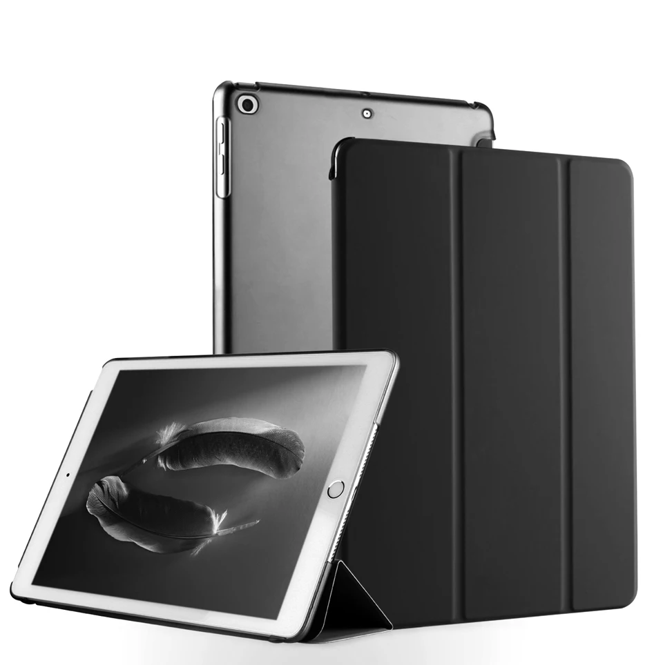 

KuWFi Protect Case Ultra Slim Auto Sleep Cover Wake up Smart Cover PU Leather Cover Clamshell For Apple iPad Mini 1 2 3