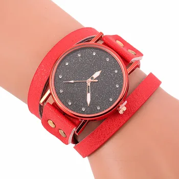 

2020 Direct Selling Hot Sale Amazon Fashion Star Meter Belt Watch