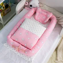 Удобная детская кровать с постельным бельем и одеялом можно разобрать и помыть детскую изоляционную кровать новорожденного бионической кровати