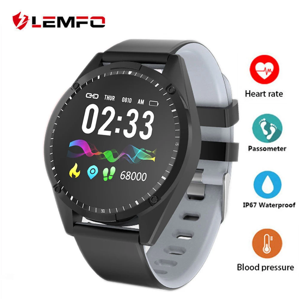 

Torntisc G50 1.3inch Sport Smart Watch Men IP67 Waterproof Heart Rate Blood Pressure Sleep Monitor Pedometer Smartwatch Android