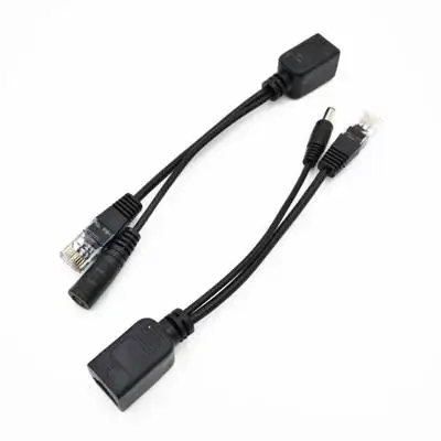 Кабель адаптер POE RJ45 инжектор Сплиттер Комплект экранированная лента пассивная мощность над Ethernet12-48v синтезатор сепаратор комбинер