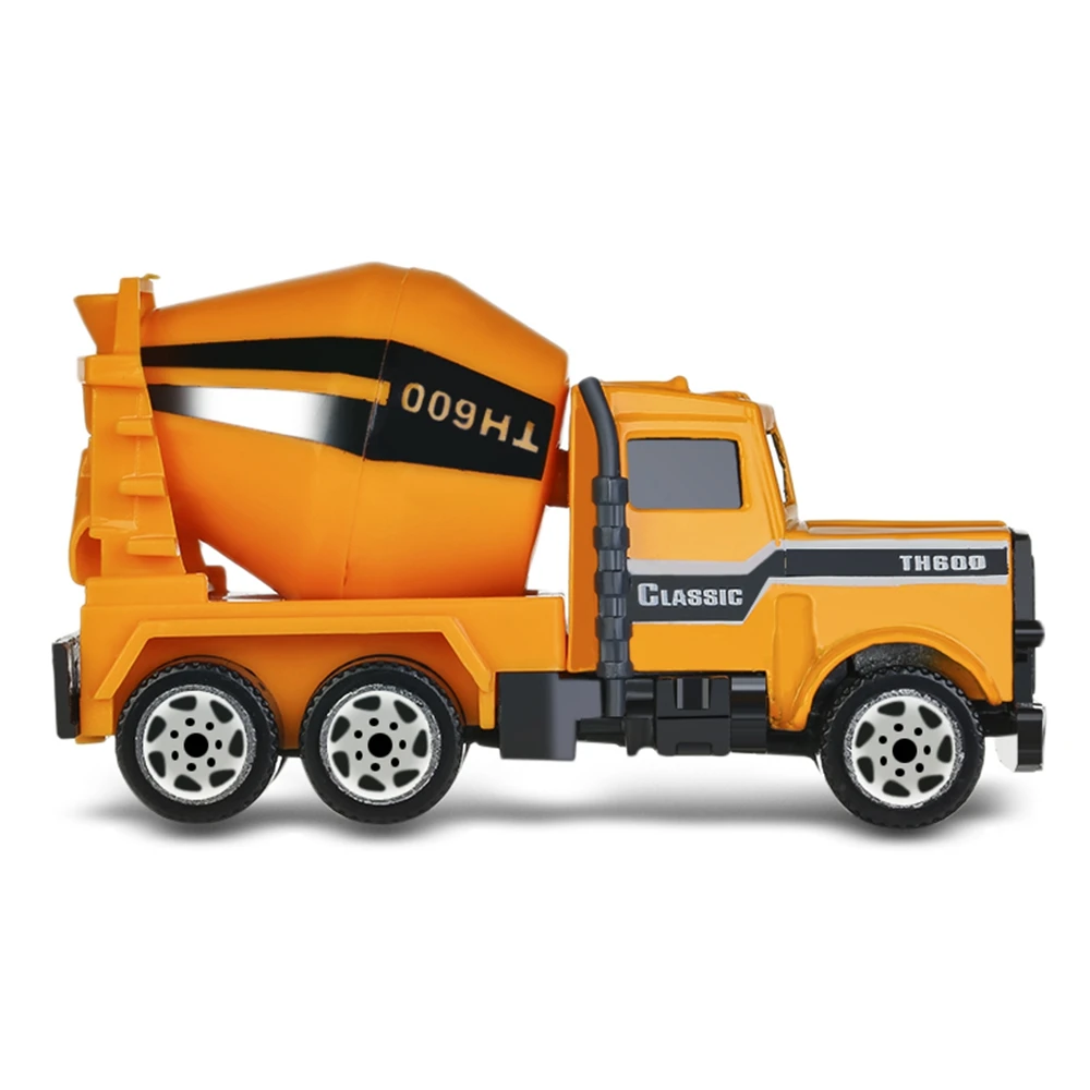  6 in 1 Mini Engineering Car Diecast Alloy Construction Vehicle Dump-car Dump Truck Model Classic Toy Mini gift for Children Toy (11)
