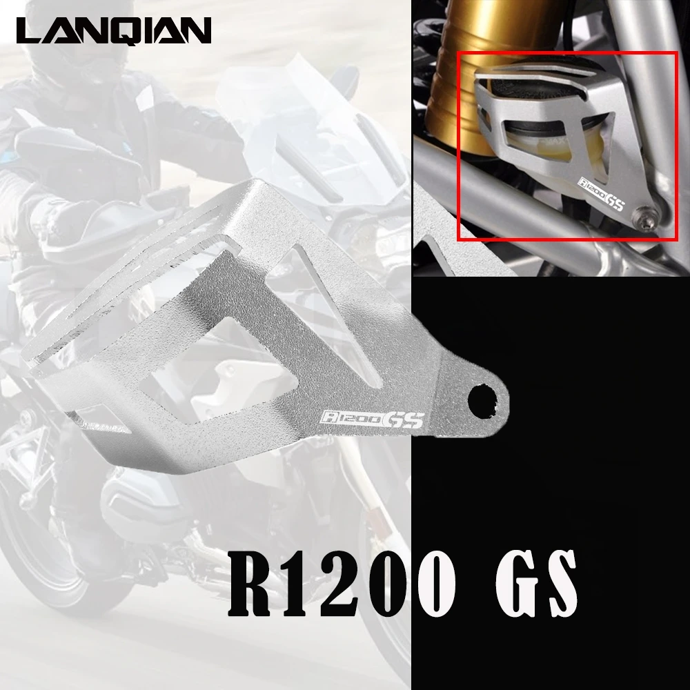 R1200GS LOGO FOR BMW R 1200 GS LC ADV 2014 2015 2016 2017 Motorcycle Accessories Rear Brake Fluid Reservoir Guard Cover Protect |
