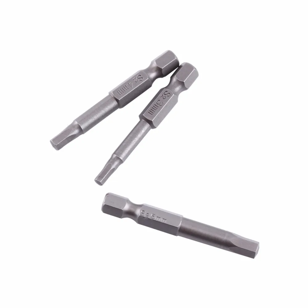 8 шт./компл. набор магнитных шестигранных бит для отвертки диаметром 1/4 дюйма