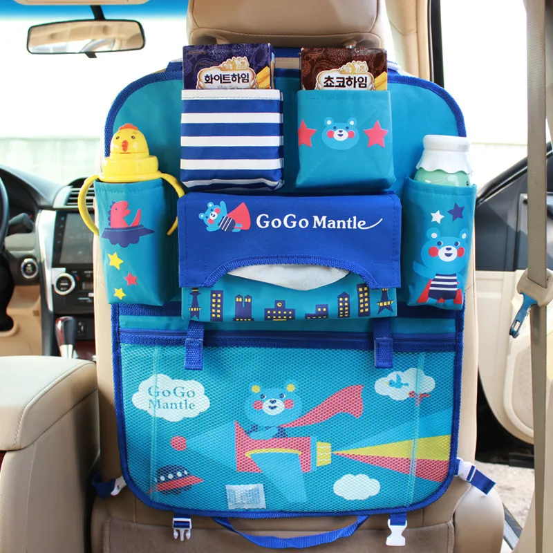 

car seat storage bag car organizer Multifunctional Thicken car seat cover seat organizer seat back bag Dual use freeshipping