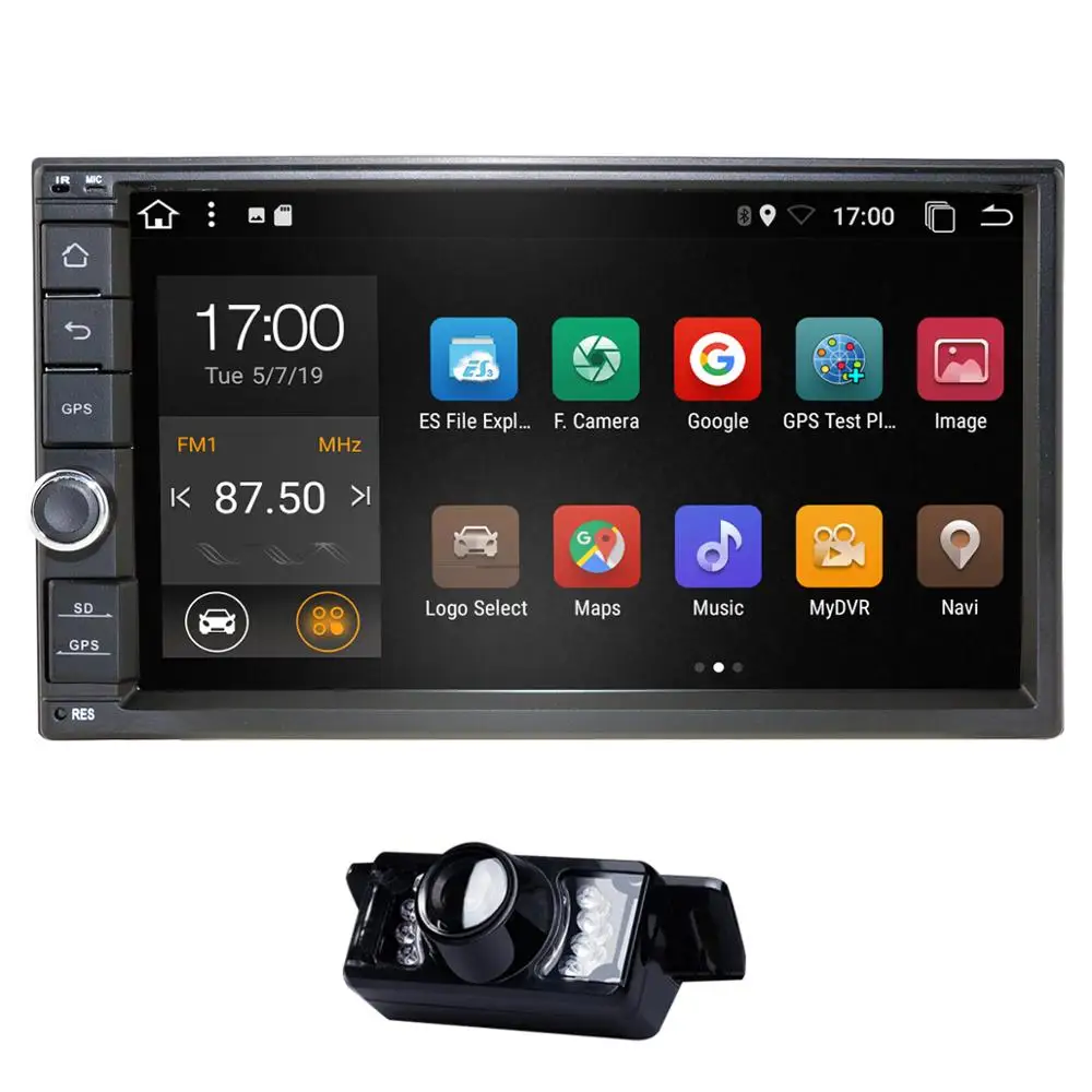 

7"Universal Octa Core 2Din Car Android 9.0 Radio Multimedia Player 2G RAM 32G ROM GPS Navigation Touch Screen