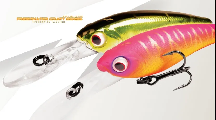 

Freshwater Floating Shad Perch Diving Crankbait  Plug Zerek Tango Shad 50mm /4g