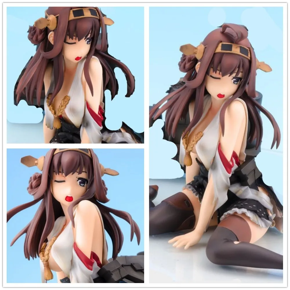 Аниме сексуальная фигура Kantai Коллекция Kongou 1/7 Масштаб Окрашенные ПВХ фигурка