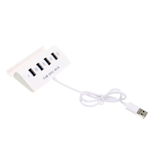 Extraordinary Offers Mini Portable Micro USB to 4 Port Charging Data Transfer Aluminum Alloy USB 3.0 Hub Computer Peripherals USB Hubs