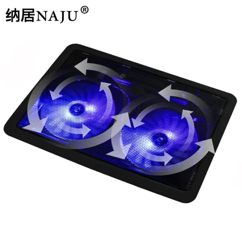 X2 14 inch laptop notebook cooler exhaust fan silent fan cooling pad