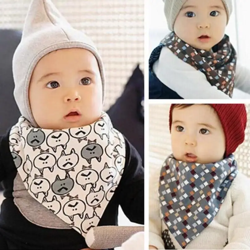 Excellent baby cotton bib newborn baby burp cloths mom's care baby bibs