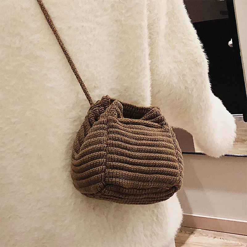 

Bucket Shoulder Handbags Crossbody Mobile Phone Bag bolsa feminina women bag bags alexa