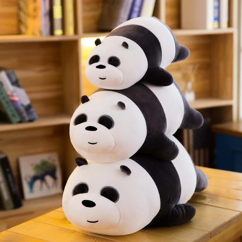 Подушка на стул для дивана 40 60 см большой гигантский медведь панда подушка на сиденье для стульев мягкие игрушки животные декоративные подушки
