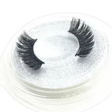 Новинка Красота Мода 1 пара 3D Магнитный ненастоящий ресницы Многоразовые Накладные магнитные накладные ресницы Прямая