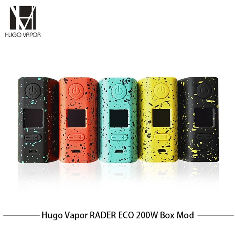 Электронная сигарета Hugo Vapor Rader ECO 200 Вт боксмод TC с двойным испарителем 18650