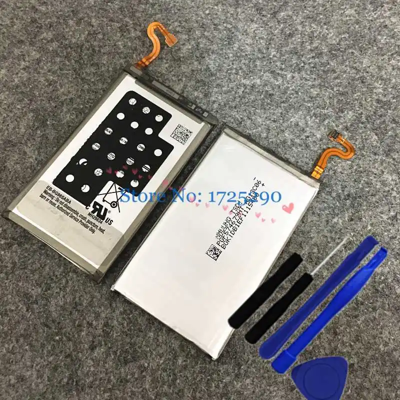 S9 Plus + аккумулятор для SAMSUNG Galaxy G9650 G965F EB-BG965ABA G9600 SM-G960F G960F G960 SM-G960 | Мобильные