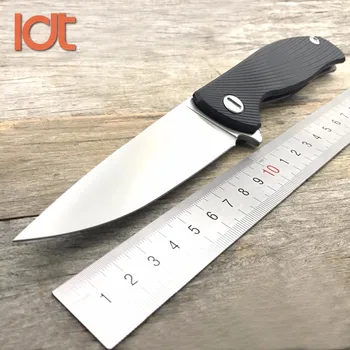 

LDT Bear F95 Folding Knife D2 Blade G10 Steel Handle Knives Ball Bearing Camping Outdoor Tactical Survival Pocket Knife EDC Tool