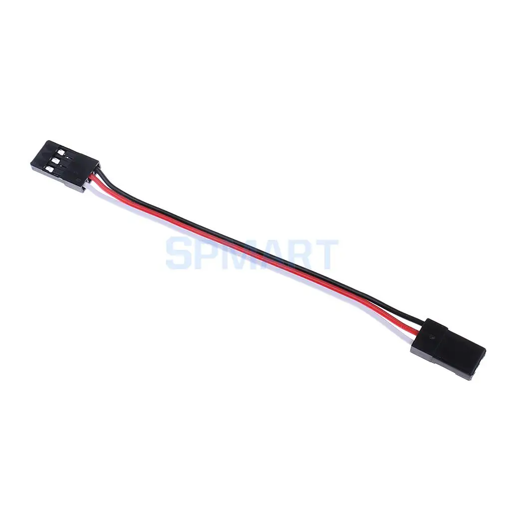 100mm Plastic RC Airplane Servo/Receiver Connect Cable Male to Male JR Extended Wire for RC Car Plane Helicopter Parts