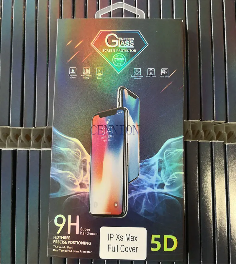 Прозрачное закаленное 5d-стекло для iPhone XR XS Max X 8 7 6s plus | Мобильные телефоны и