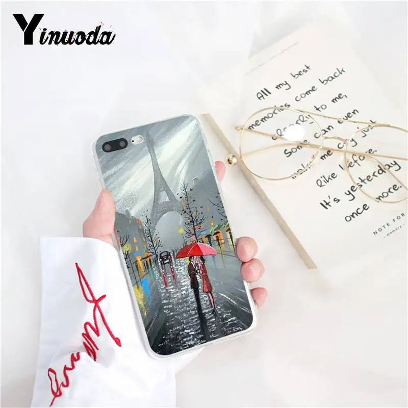 Роскошный Уникальный чехол для телефона Yinuoda Love Paris с Эйфелевой башней Франция