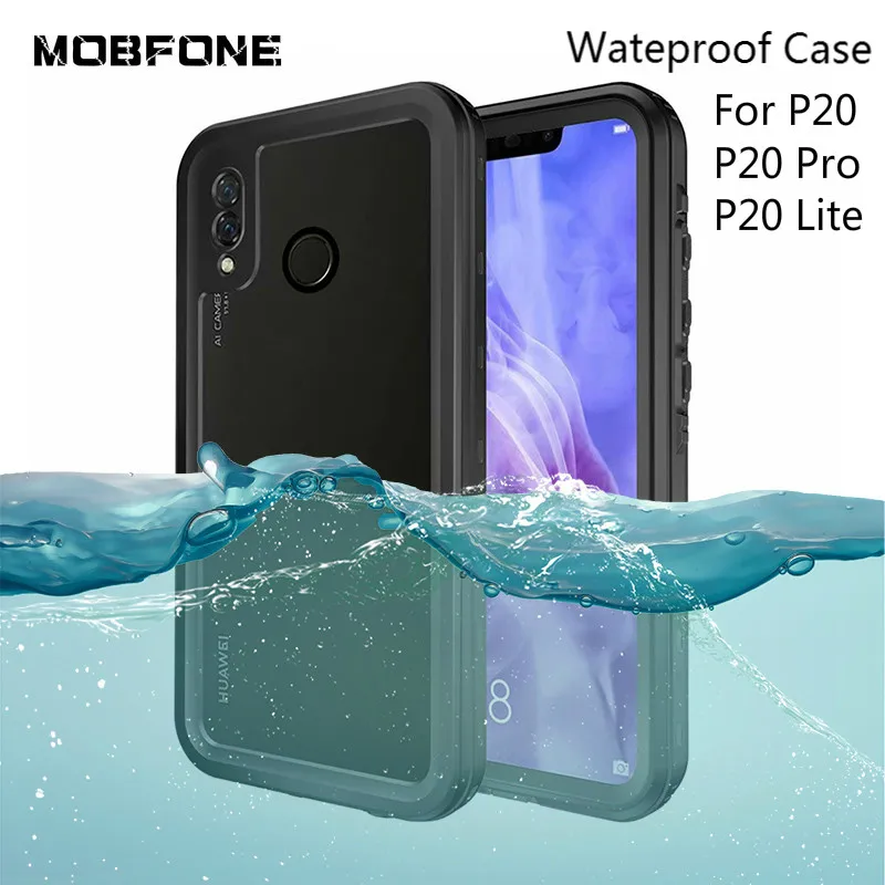 

P20 Pro P 20 Lite Water-proof Shell Huawei P20Pro Case IP68 Waterproof Cover for Huawei P20 Lite Nova 3e Swim Sport Proof Fundas