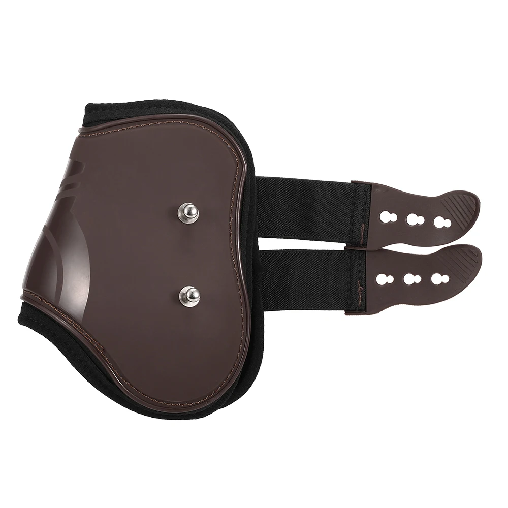 Front Hind Leg Boots Adjustable Horse Leg Boots Equine Front Hind Leg Guard Equestrian Tendon Protection Horse Hock Brace 4