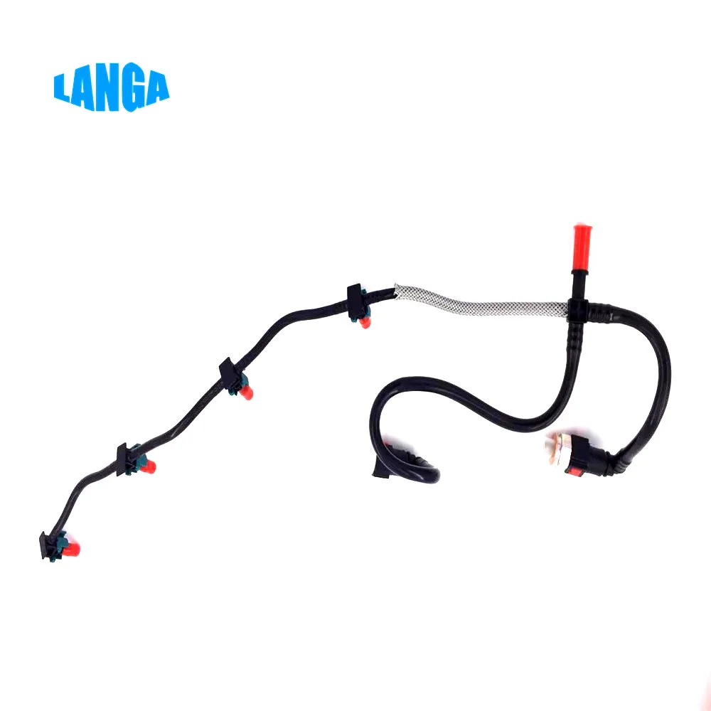 Fuel overflow hose Fuel return Line Hose Pipe Diesel Injector Hose Leak