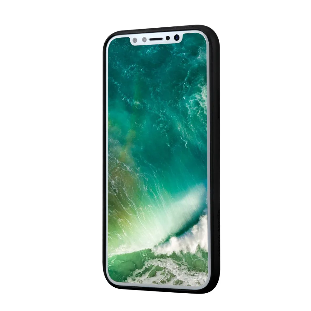 Pierre Cardin Genuine Leather Case Slim Card Holder Stand Flip Leather Style Sofe Cover Case For Apple iPhone X Cell Phone Case