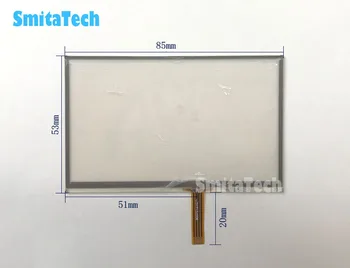 

3.2 inch 85*53mm Resistive Touch Screen Digitizer GPS Touch screen Panel Replacement