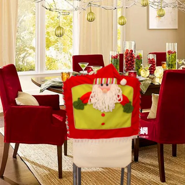 wholesale christmas elk santa clause snowman chair cover decorations for home decor drop shipping - Wholesale Christmas Decorations wholesale christmas elk santa clause snowman chair cover decorations for home decor drop shipping - Wholesale Christmas Decorations