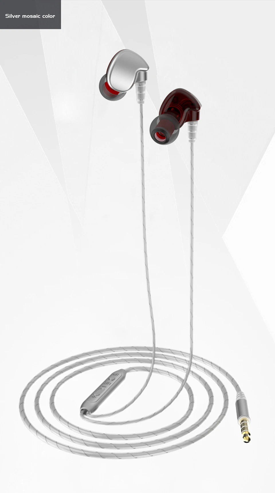 Waterproof Sports Earphone With Microphone Gaming Headset For Phone Super Bass Earbuds For iPhone X 8 7 6s 5 Xiaomi Samsung (13)