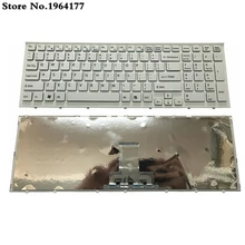 Новая английская белая клавиатура для ноутбука sony vaio VPCEB36FG VPCEB4J1R VPC-EB1E9R VPC-EB VPCEB VPC EB pcg-71211v рамка