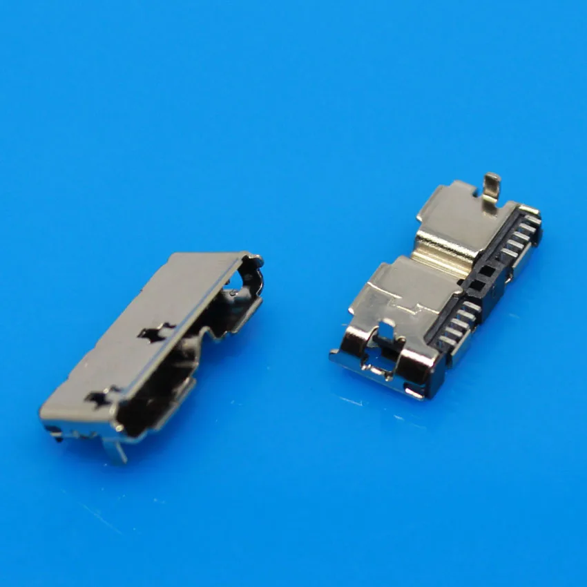 

JCD USB 3.0 Micro B Female 10 Pin Charging Connector Jack Socket Spare Parts for Mobile hard disk data interface