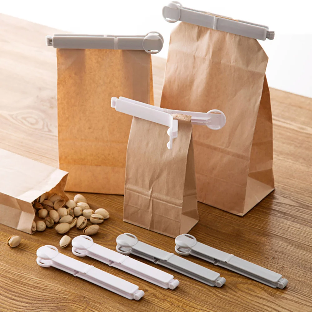 

5 Pcs Food Bag Sealing Clip Food Sealing Clip Sealing Strip Snack Bag Sealing Bag Clip Milk Powder Moisture Clip