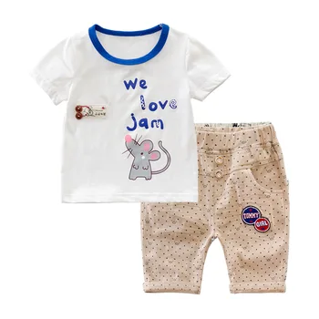 

Anlencool Boys Clothing Sets Summer Baby Boys Clothes Suit Gentleman Style T- Shirt +Pants 2pcs Clothes for Boys Summer Set