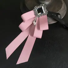 Женский свитер с воротником, рубашка, лента, галстук-бабочка, милый мальчишник, костюмы, Бабочка, горный хрусталь, Хрустальный галстук-бабочка, Женский Галстук