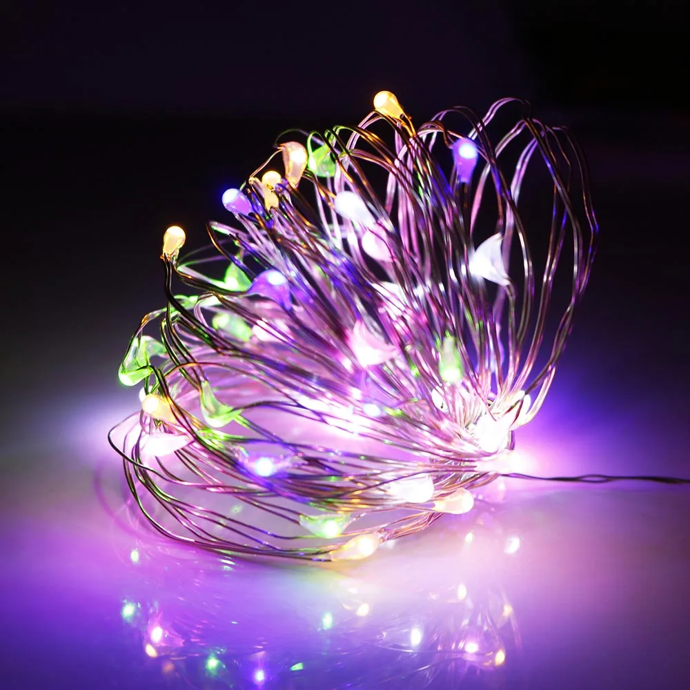 Buy USB LED String Lights 5M 10M Waterproof Copper